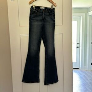 BKE Billie slim fit high rise flare